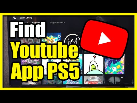 How to Find the Youtube App on your PS5 Console (Fast Tutorial)