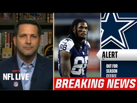 ESPN [BREAKING NEWS] Cowboys' WR CeeDee Lamb out for rest of 2024 NFL season with shoulder injury