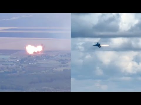 Ukrainian Forces shot down russian Su-34