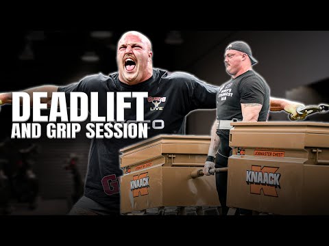 Deadlift & Grip Training Session