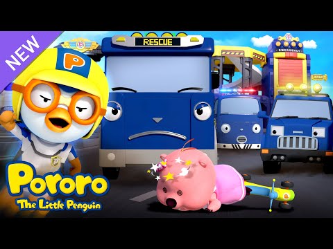 Let's Go! Pororo Rescue Team | Strong Rescue Truck | Rescue Song for Kids