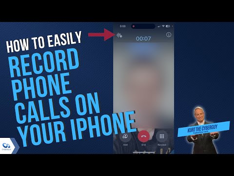 How to easily record phone calls on your iPhone | Kurt the CyberGuy