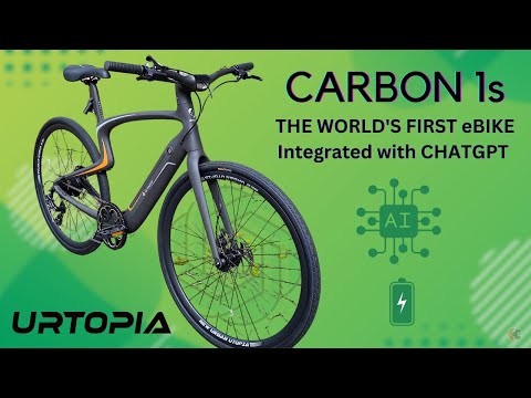 Urtopia Carbon 1s | The World's First AI ChatGPT eBike | 25mph Smart eBike