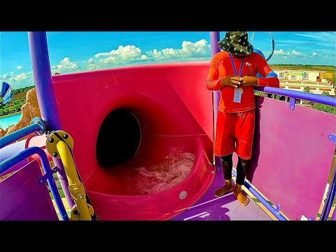 Space Hole Water Slide at Garden City Water Park, Cambodia