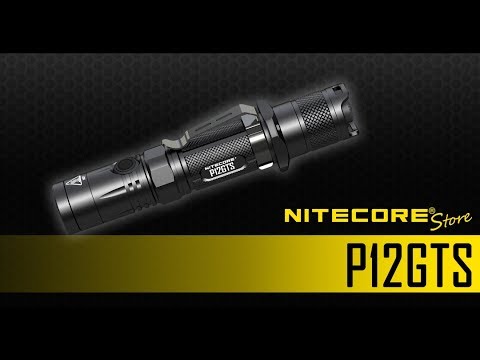 (Discontinued) NITECORE P12GTS 1800 Lumen EDC Tactical Flashlight - Upgrade to P12 and P12GTS