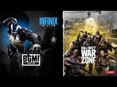 BGMI New Update Live w/Infinix Gaming | Playing BGMI + Warzone Mobile | #bgmilive #bgmi