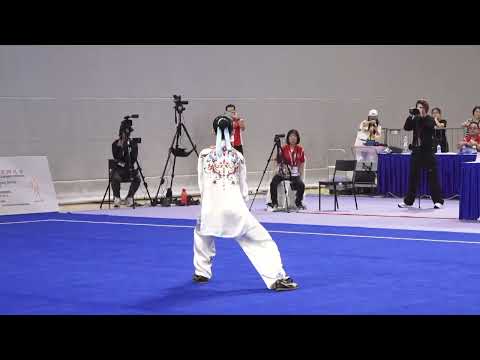 4th WTJQC - Women’s Simplified 32 Movements Taijijian C - Gold Medalist - CHN - Zhixuan DENG