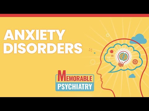 Anxiety Disorders Mnemonics (Memorable Psychiatry Lecture)