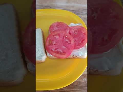 #haha sometimes you just need a mater sammich! #garden  #tomatosandwich #delicious #likeandsubscribe