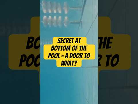 Secret at the Bottom of the Pool! (A...WHAT??)