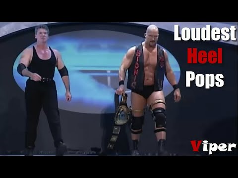 WWE Top 25 Loudest Heel Pops in History