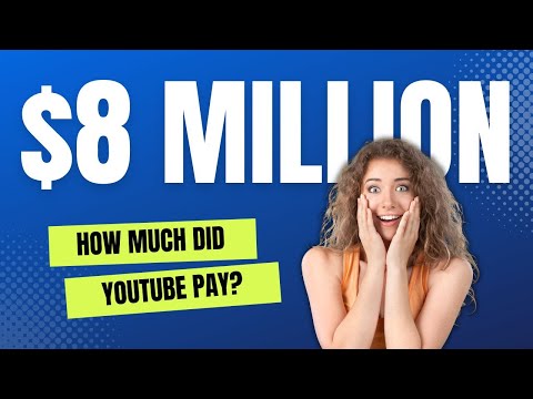 How Much Did 8,000,000 YouTube Views Pay Me?