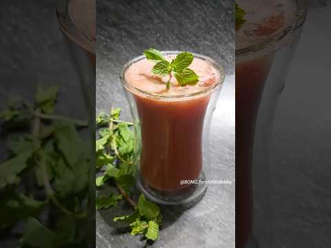 watermelon juice #watermelon #shorts #cooking #trending #bong_familyfoodstory #food