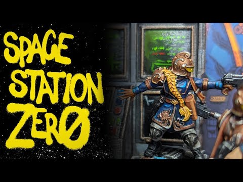 Painting a Crew for Space Station Zero | Elucidian Starstriders Kill Team