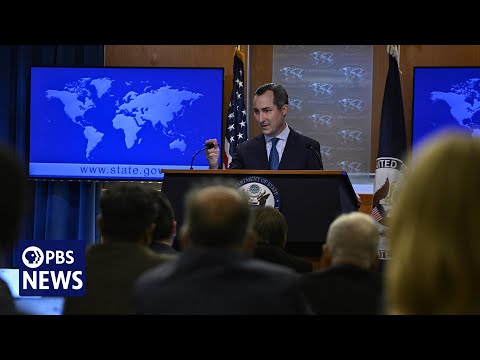 WATCH LIVE: State Department holds briefing as Israel strikes Houthi targets in Yemen