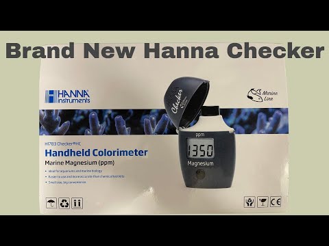 Hanna Magnesium Checker (Unboxing and Testing) How To Use The Hanna Magnesium Checker For Aquariums