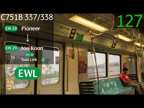 [SMRT] [Retired] [Endangered Species] Kawasaki C751B [337/338] - Pioneer » Joo Koon (EWL)