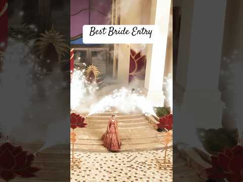 Dil se Dil tak mere | Varmala entry | Best bride and groom #weddingentry #short #bride #weddingreels