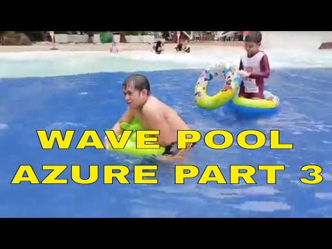 Vlog #1027 Wave Pool At Azure  Beach Club Paris Hilton / PART 3