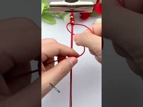 𣎴The same lover's knot bracelet, braiding skills sharing, simple braiding bracelet tutorial, han