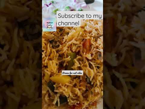 1 kg veg biryani at home promo #shorts #promo #briyani