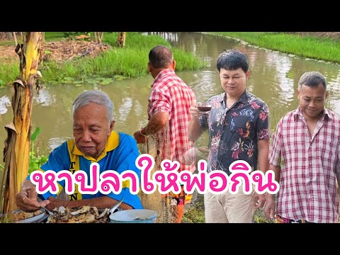 กำภู-ลุงพร หาปลาให้พ่อกิน#บ้านสวนกำภูEP1180