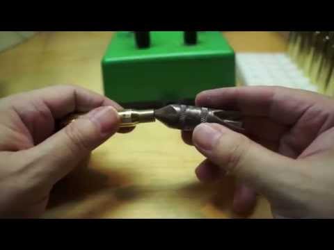 【ライフルリロード】Step 7b: 手動のバリ取り [HD] / [Reloading Rifle Ammo] Step 7b: deburring & chamfering by hand