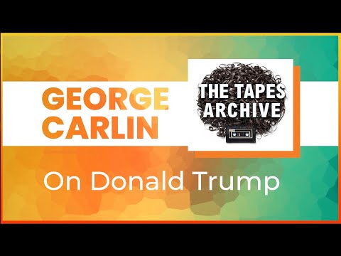 George Carlin on Donald Trump and Rudy Giuliani | Short Clip