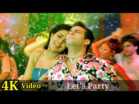 Let's Party 4K Video Song | God Tussi Great Ho | Salman Khan, Priyanka Chopra HD