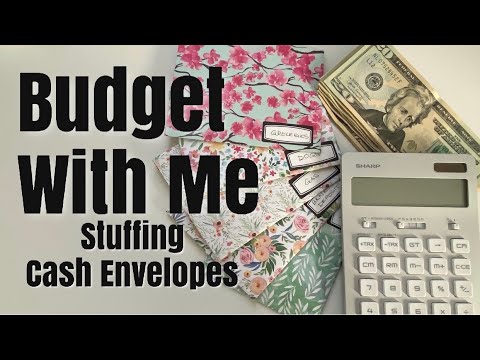 Budget With Me - Nov 13 Paycheck to Paycheck & STUFFING CASH ENVELOPES | Dave Ramsey Inspired