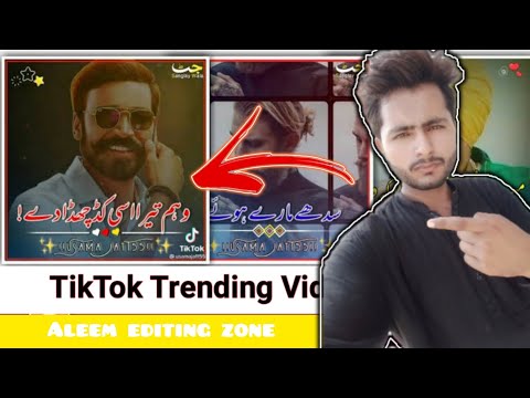 How To Make TikTok Trending Videos |Aleem editing zone