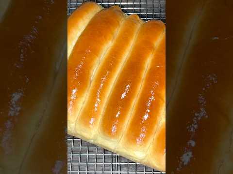 This bread is as soft as clouds #condensedmilkbread #breadrollsrecipe #breakfastideas #fluffybread