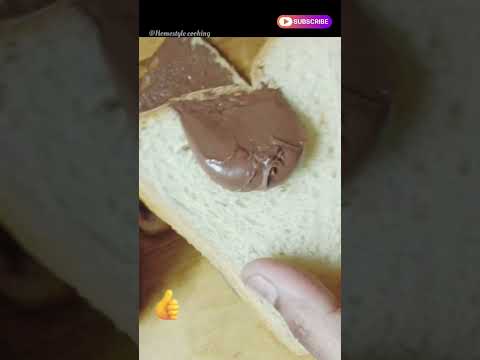 kid's favourite Nutella cheeze sandwich 🥪 kid'sTiffin recipe#shortvideo @Homestylecooking2848