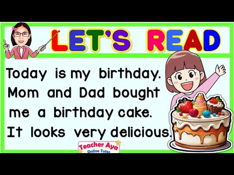 PRACTICE READING ENGLISH | Short Stories | Reading Lesson for Grade1, 2, 3 |Teacher Aya Online Tutor