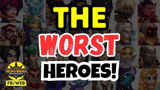 Here Are 7 Heroes You MUST AVOID! | Hero Wars Dominion Era