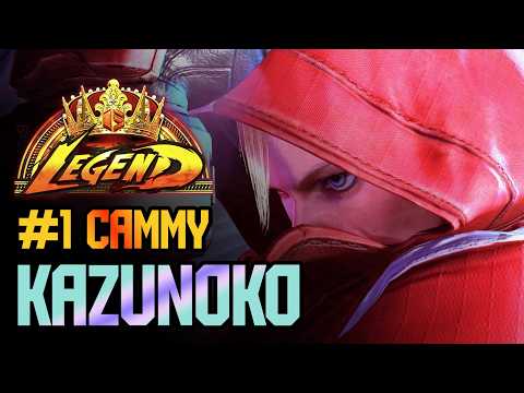 SF6 ♦ THE BEST Japanese Cammy player! (ft. Kazunoko)