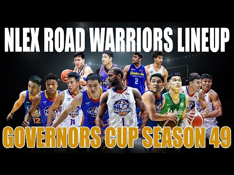 PBA UPDATE NLEX ROAD WARRIORS LINEUP GOVERNORS CUP SEASON 49