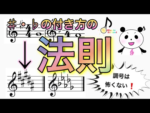 【知らなきゃ損】調号の付く順番には法則がある！【音大卒が教える】