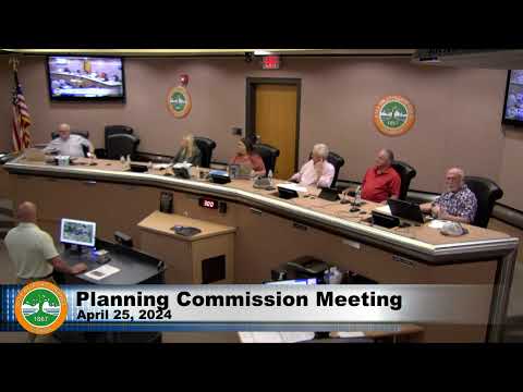 Planning Commission Meeting - 4/25/2024