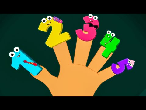 5 Finger Family - Learn About Family Members + More Baby Songs