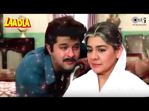 Teri Ungli Pakad Ke Chala Mamta Ke Aanchal Me Pala | Laadla Movie | Anil Kapoor | Udit Narayan