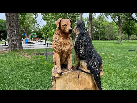 Chainsaw Sculptures in MedicineHat