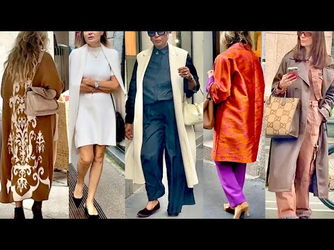 2024 AUTUMN OUTFITS 🍁MILAN FALL FASHION 🇮🇹ITALIAN STREET SYLE #vanityfair