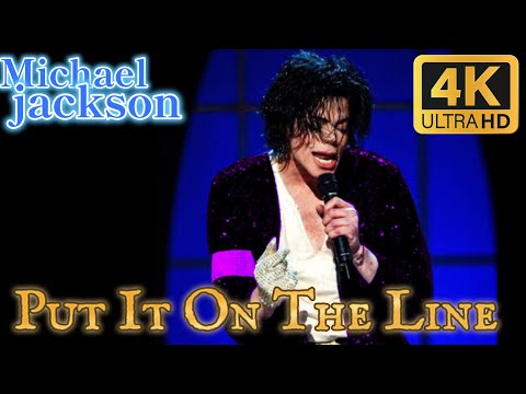 MichaelJackson - Put it on the line 4K 60fps