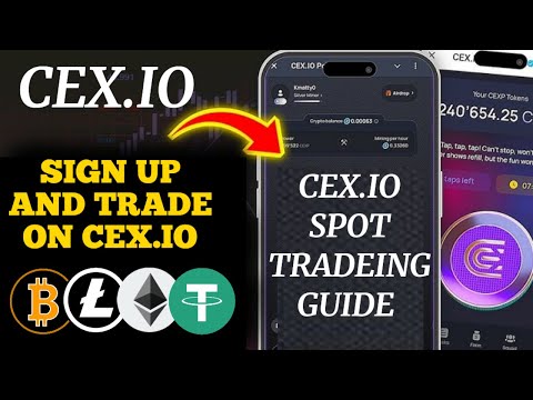 CEX.IO - How To Sign Up, Deposit and Perform Spot Trading On CEX.io | Full Guide