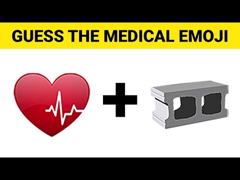 Guess the Medical Terminology Emoji - Part 2 ( Quiz & Trivia Game )