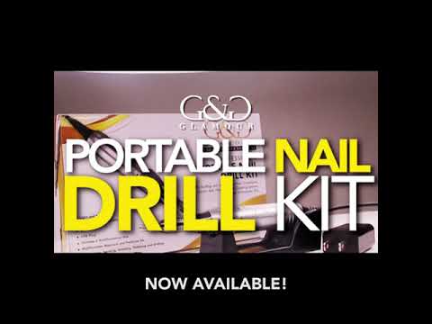 G&G Glamour Portable Nail Drill Kit