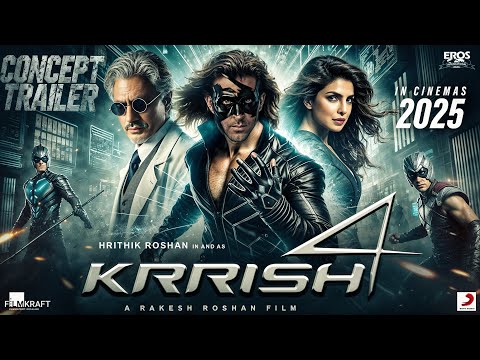 Krrish 4 | CONCEPT  TRAILER | Hrithik | Nora Fatehi | Priyanka Chopra | Rakesh Roshan | JAN 2025