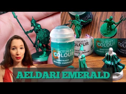 Aeldari Emerald - Contrast Paint Review