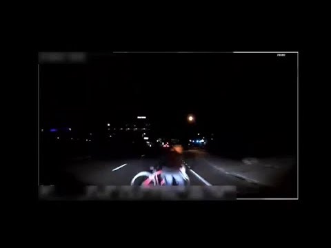 Uber self-driving car fatal collision video footage